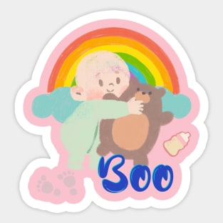 Baby Boo Sticker